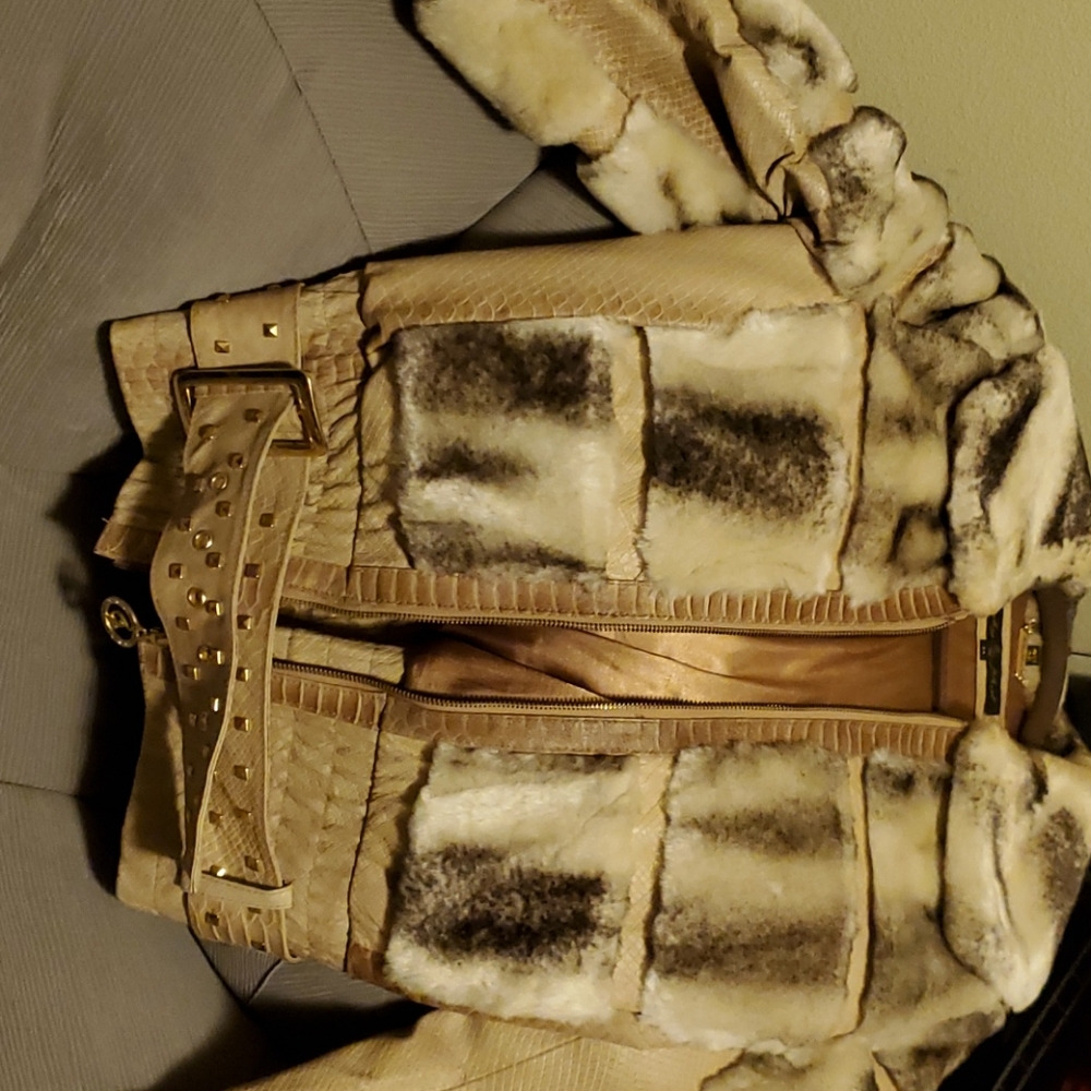 Baby phat fur coat